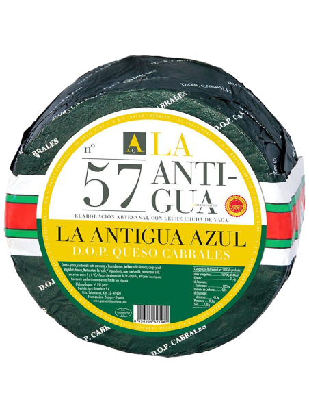 Queso D.O.P. Cabrales azul