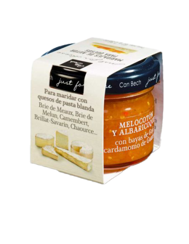 Salsa para queso de melocotón y albaricoque 70g Alacena Tienda quesos online
