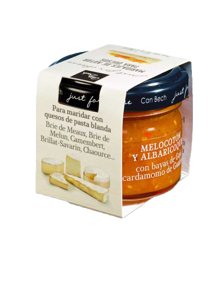 Salsa para queso de melocotón y albaricoque 70g Alacena Tienda quesos online