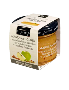 Salsa para queso de manzana Golden y pistachos 70g Alacena Tienda quesos online