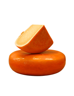Gouda Fermier DOP. Quesoteca Cuevas, centro de afinado. Queso de vaca. Queso holandés