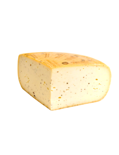 Gouda Fermier DOP con trufa. Quesoteca cuevas, centro de afinado. Queso de vaca. Queso holandes.